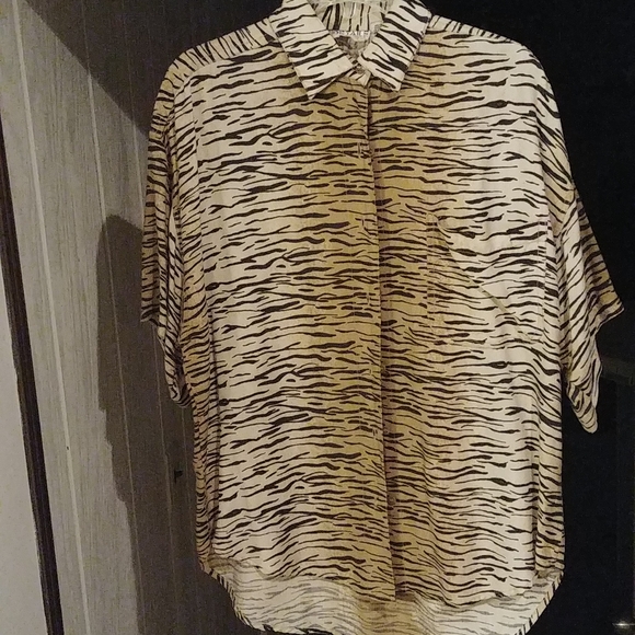 Vintage Animal print top - Picture 1 of 2